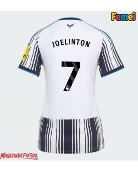 Newcastle United Joelinton #7 Tricou Fotbal Replică 2026-27 Femei Acasa Newcastle United Joelinton #7 Tricou Fotbal Replică 2026-27 Femei Acasa